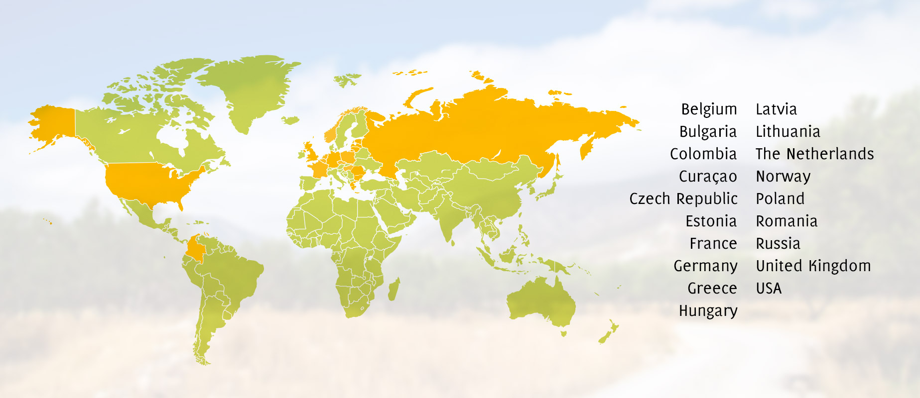 Vafis Sales Points on Map